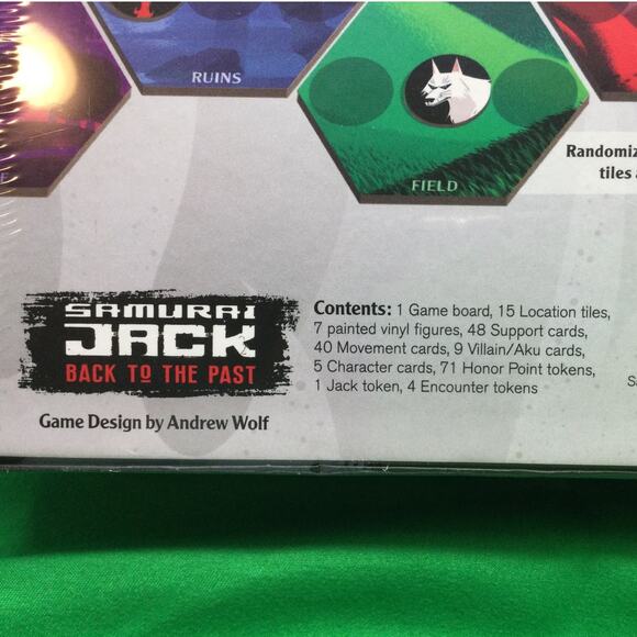 Adult Swim Samurai Jack Back to the Past Board Game SEALED - Picture 6 of 6